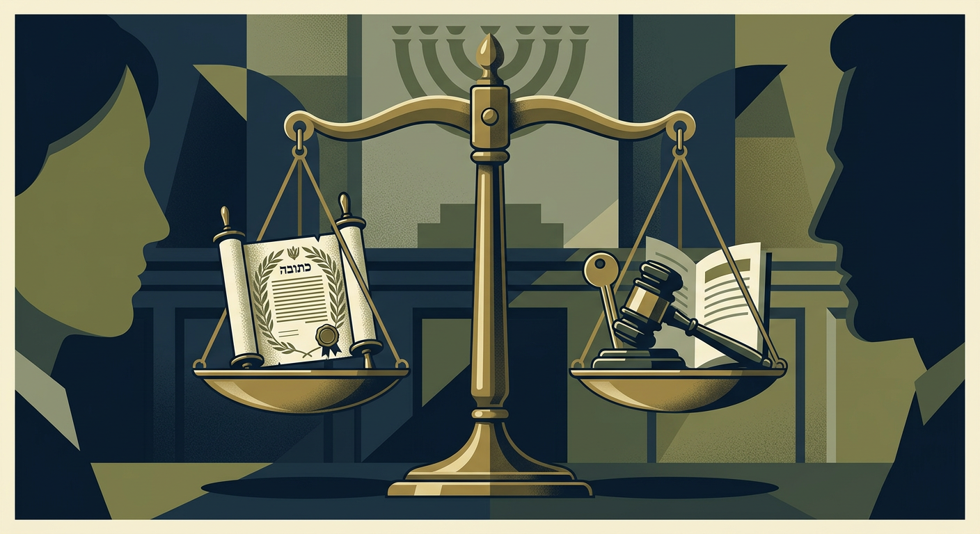 חוב והפטר כתובה (של חתונה)